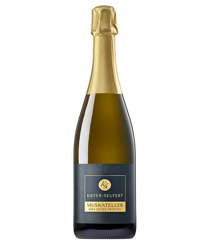 MUSKATELLER SEKT Extra trocken - klassische Flaschengärung